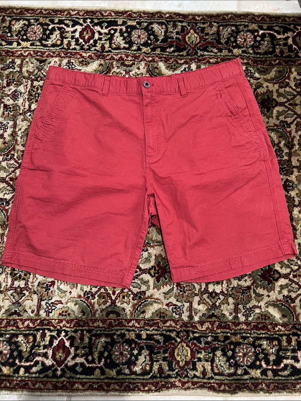 Weatherproof Brick Red Shorts Size 38